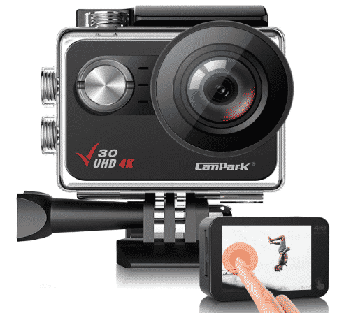 Campark V30 Native 4K Action Camera best action camera under 100