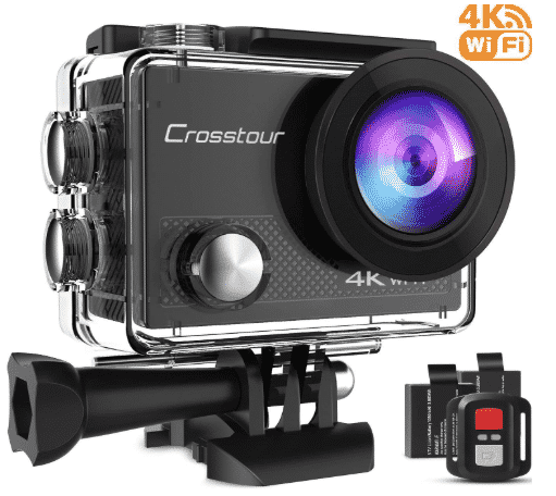 Crosstour Action Camera 4K best action camera under 100