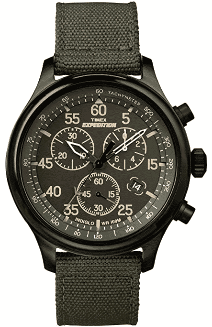 Timex Men's Expedition Field Chronograph Watch best automatic watches  under 500