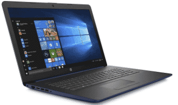 HP 17.3" HD+ - best 17 inch laptop under 1000