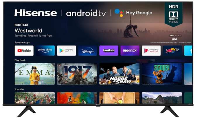  HISENSE 55A6G 55-INCH 4K ULTRA HD ANDROID SMART TV